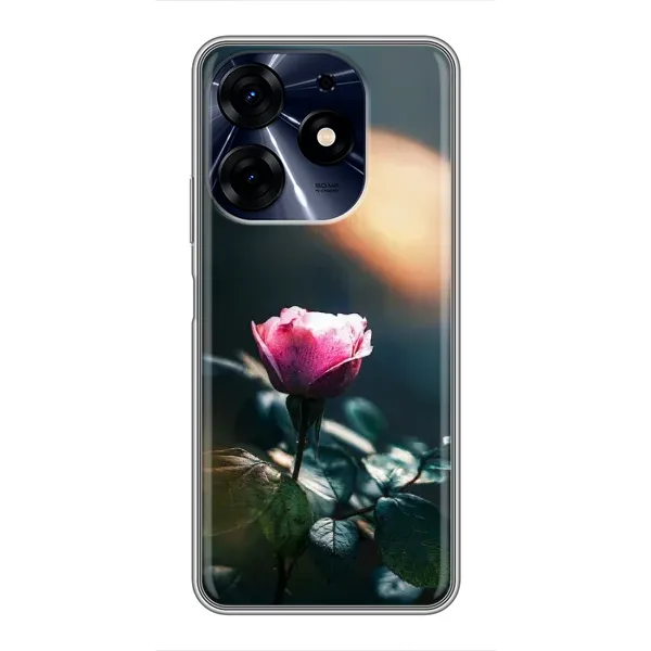 Чехол с рисунком «Цветок ночной» для TECNO Spark 10 Pro Чехол с рисунком «Цветок ночной» для TECNO Spark 10 Pro