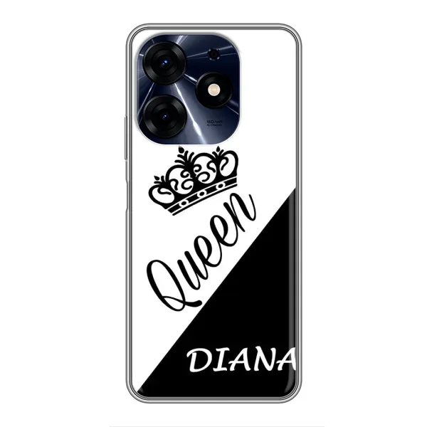 Чохол з малюнком «DIANA» для TECNO Spark 10 Pro Чохол з малюнком «DIANA» для TECNO Spark 10 Pro