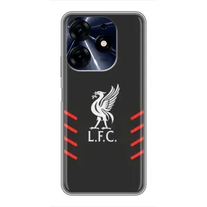 Силиконовые Чехлы принт Футбол на TECNO Spark 10 Pro (Эмблема Liverpool)