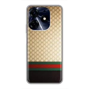 Чехлы Бренд GUCCI для TECNO Spark 10 Pro (Фон Гуччи)