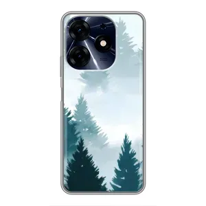 Летний Чехол на TECNO Spark 10 Pro (Горный лес)