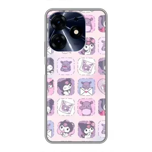 Чехол с персонажем Куроми на TECNO Spark 10 Pro (Куроми обои)