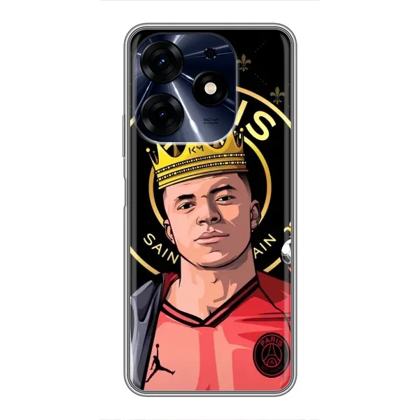 Чехол с рисунком «Mbappe King» для TECNO Spark 10 Pro Чехол с рисунком «Mbappe King» для TECNO Spark 10 Pro
