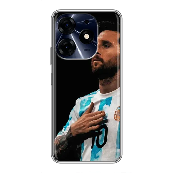 Чехол с рисунком «Месси Капитан» для TECNO Spark 10 Pro Чехол с рисунком «Месси Капитан» для TECNO Spark 10 Pro