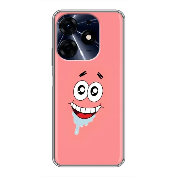 Чехол с рисунком «Мордочка Патрика» для TECNO Spark 10 Pro Чехол с рисунком «Мордочка Патрика» для TECNO Spark 10 Pro