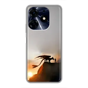 Чехол дракон Беззубик для TECNO Spark 10 Pro (Мультиик Беззубик)
