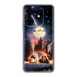Чехлы на Новый Год TECNO Spark 10 Pro (Настроение зимнее)