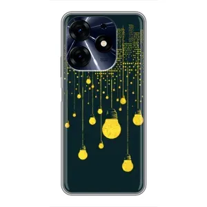 Силиконовые Чехлы Любимому человеку для TECNO Spark 10 Pro (Ночной город)