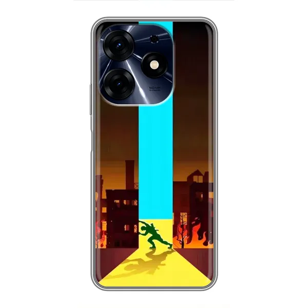 Чехол с рисунком «Освобождение» для TECNO Spark 10 Pro Чехол с рисунком «Освобождение» для TECNO Spark 10 Pro