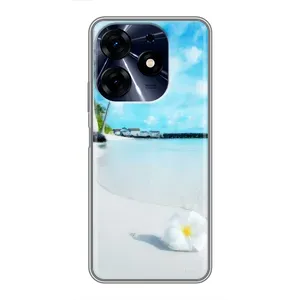 Летний Чехол на TECNO Spark 10 Pro (Пляж)