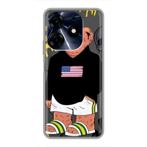 Чохли Мішка Тедді для Техно Спарк 10 про (Teddy USA)