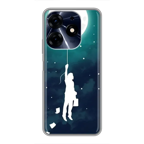 Чехол с рисунком «To The moon» для TECNO Spark 10 Pro Чехол с рисунком «To The moon» для TECNO Spark 10 Pro