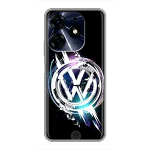 Чохол "Фольксваген" для TECNO Spark 10 Pro (Volkswagen на чорному)