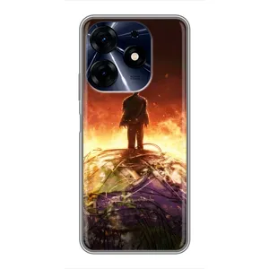 Чехол Оппенгеймер / Oppenheimer на TECNO Spark 10 Pro (Ядерщик)