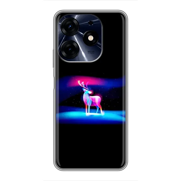 Чехол с рисунком «Яркий олень» для TECNO Spark 10 Pro Чехол с рисунком «Яркий олень» для TECNO Spark 10 Pro