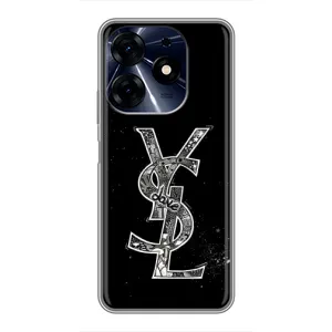 Чохол (Dior, Prada, YSL, Chanel) для TECNO Spark 10 Pro (YSL)
