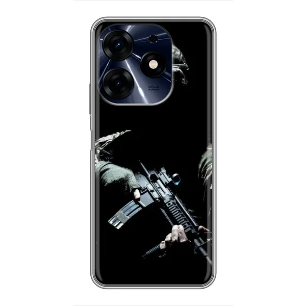 Чехол с рисунком «ЗСУ снайпер» для TECNO Spark 10 Pro Чехол с рисунком «ЗСУ снайпер» для TECNO Spark 10 Pro