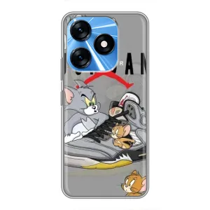 Силіконовый Чохол Nike Air Jordan на Техно Спарк 10 (Air Jordan)