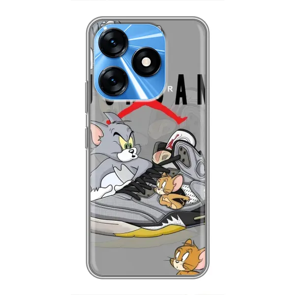 Чехол с рисунком «Air Jordan» для TECNO Spark 10