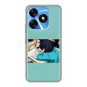 Чехол с персонажами АНИМЕ на TECNO Spark 10 (Аканэ Тэндо)