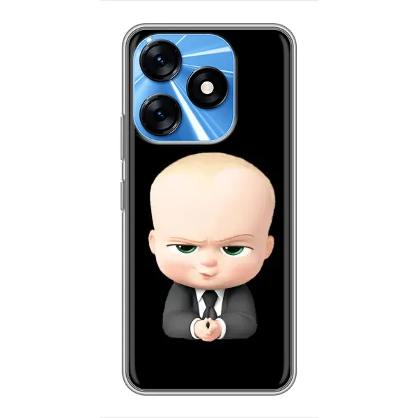 Чехол с рисунком «Бос» для TECNO Spark 10