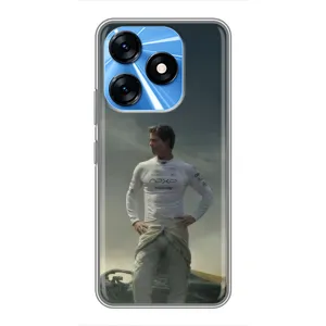 Чехол фильм Формула 1 для TECNO Spark 10 (Бред Питт)