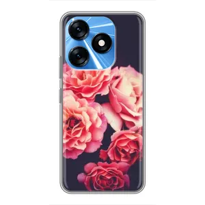 Чохли з тематикою "КВІТИ" на TECNO Spark 10 (Бутони)