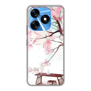 Чохол з картинкою Сакури на TECNO Spark 10 (Чайна церемонія)