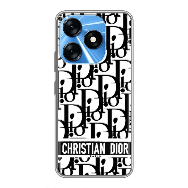 Чехол с рисунком «Christian Dior» для TECNO Spark 10 Чехол с рисунком «Christian Dior» для TECNO Spark 10