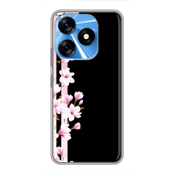 Чехол с рисунком «Цветочки» для TECNO Spark 10 Чехол с рисунком «Цветочки» для TECNO Spark 10