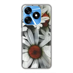 Чохол з ромашками на TECNO Spark 10 (Квіти Ромашки)