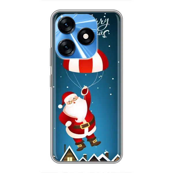 Чехол с рисунком «Дед Мороз» для TECNO Spark 10 Чехол с рисунком «Дед Мороз» для TECNO Spark 10