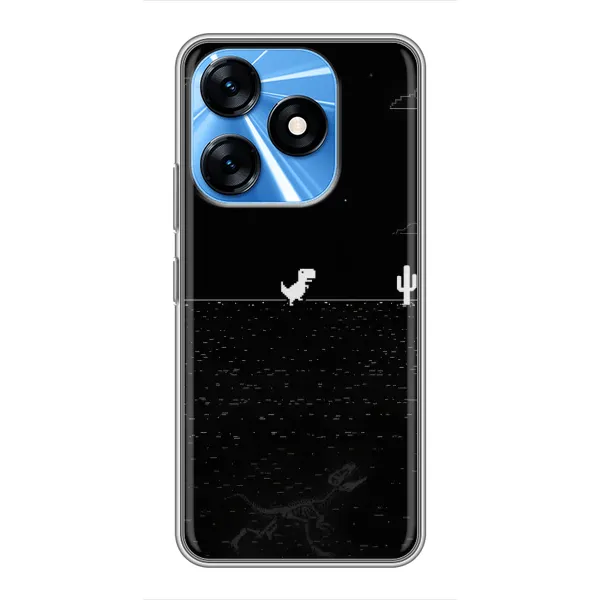 Чохол з малюнком «Динозаврик» для TECNO Spark 10 Чохол з малюнком «Динозаврик» для TECNO Spark 10