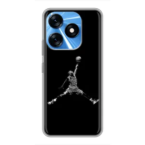 Силіконовый Чохол Nike Air Jordan на Техно Спарк 10 (Джордан)