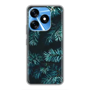 Чехол Новогодняя Елка на TECNO Spark 10 (Ель)