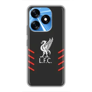 Силиконовые Чехлы принт Футбол на TECNO Spark 10 (Эмблема Liverpool)