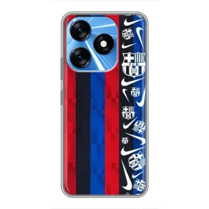 Чохол для TECNO Spark 10 (Барселона) (Фанат Барси)