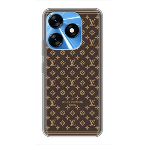 Силиконовый чехол для TECNO Spark 10 (ФОН Louis Vuitton Paris)