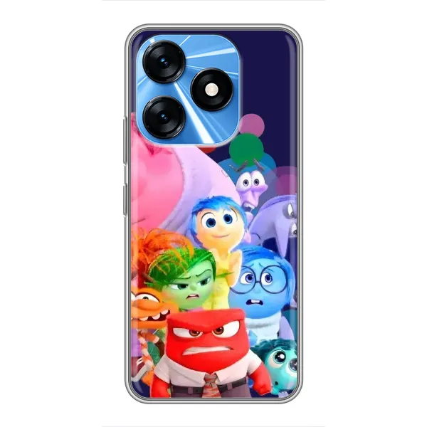 Чехол с рисунком «Герои головоломки» для TECNO Spark 10 Чехол с рисунком «Герои головоломки» для TECNO Spark 10