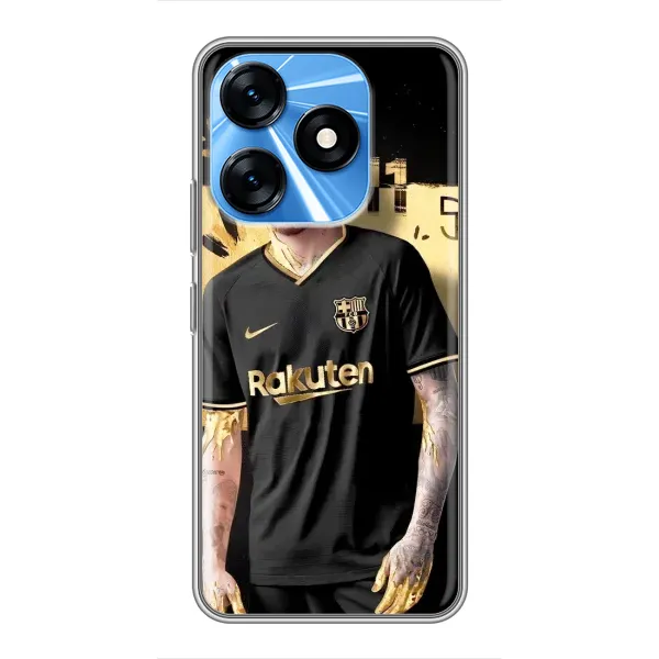 Чехол с рисунком «Gold Neymar» для TECNO Spark 10 Чехол с рисунком «Gold Neymar» для TECNO Spark 10