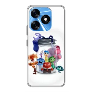 Чехол Головоломка для TECNO Spark 10 - (AlphaPrint)
