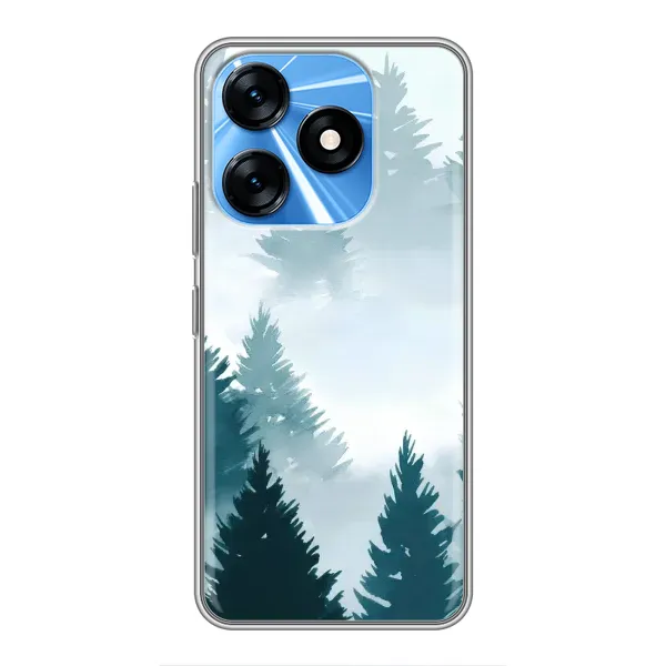 Чехол с рисунком «Горный лес» для TECNO Spark 10 Чехол с рисунком «Горный лес» для TECNO Spark 10