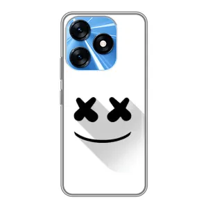 Силиконовые Чехлы (смешные стикеры) для TECNO Spark 10 (Х-Х)