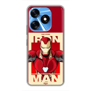 Чохол Супергерой Залізна Людина на TECNO Spark 10 (Iron man)