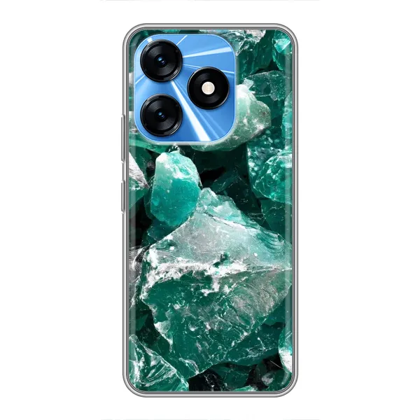 Чехол с рисунком «Изумруд» для TECNO Spark 10 Чехол с рисунком «Изумруд» для TECNO Spark 10
