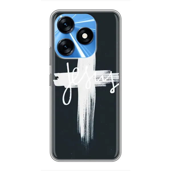 Чехол с рисунком «Jesus» для TECNO Spark 10 Чехол с рисунком «Jesus» для TECNO Spark 10