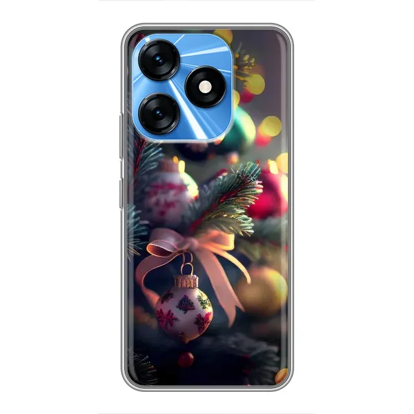 Чехол с рисунком «Красивая елочка» для TECNO Spark 10 Чехол с рисунком «Красивая елочка» для TECNO Spark 10