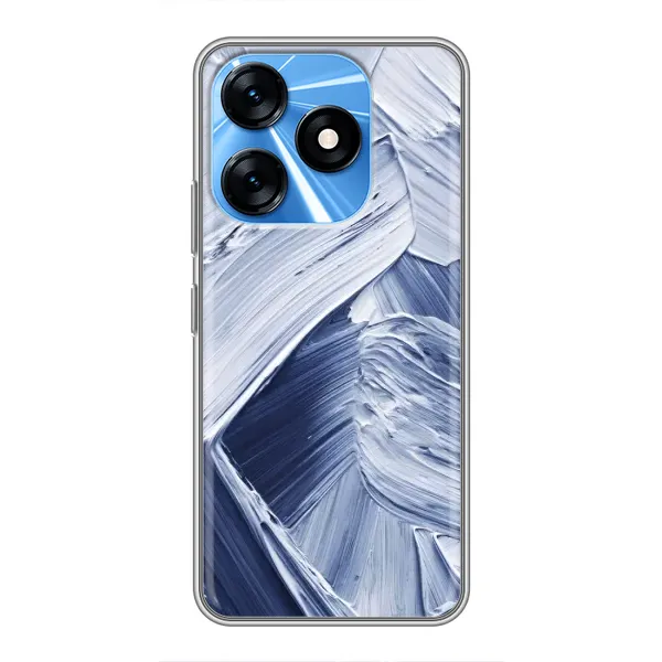 Чехол с рисунком «Краски мазки» для TECNO Spark 10 Чехол с рисунком «Краски мазки» для TECNO Spark 10