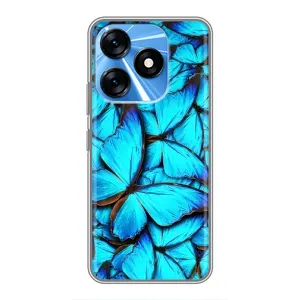 Силіконовий бампер з картинкою звірів для TECNO Spark 10 (Крила метеликів)