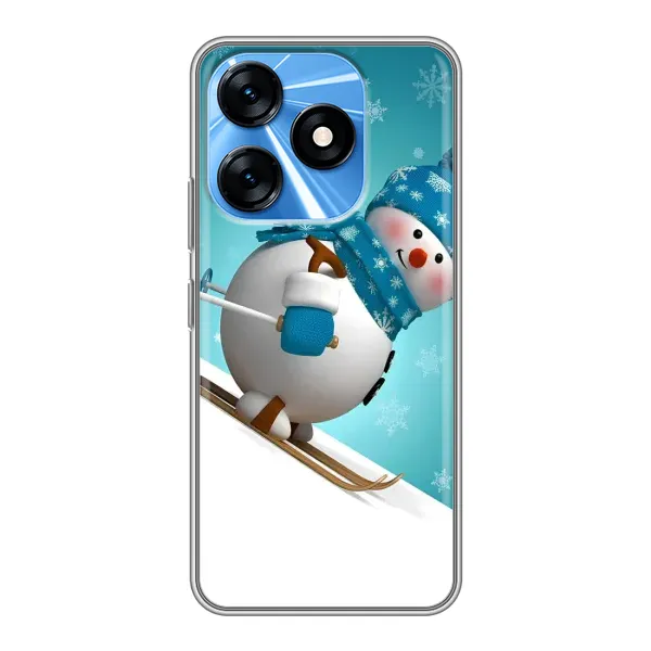 Чехол с рисунком «Лыжник» для TECNO Spark 10 Чехол с рисунком «Лыжник» для TECNO Spark 10